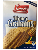 Lieber's Honey Grahams Crackers, Kosher for Passover,210g