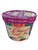 Klein's Classic  Vanilla & Chocolate Dairy Ice Cream, 1.65l
