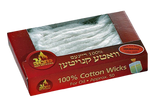 Ner Mitzvah 100% Cotton Wicks, 50pk