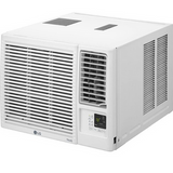 LG  8,000 BTU Heat and Cool Window Air Conditioner with WiFi Controls White