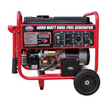 4000-Watt Electric Start Dual Fuel Portable Generator with Auto CO Shutoff