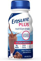 Ensure Plus Creamy Milk Chocolate Shake - 24 x 8 oz. bottles