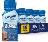 Ensure Enlive Nutrition Shake, Chocolate, 16 Count