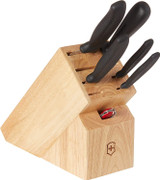 Victorinox 7-Piece Block Set with Waiter Pocket Knife