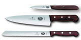 Victorinox 3-Piece Flat Set (8 in. Chef's, 8 in. Bread, 3.25 in. Paring)