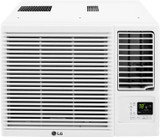 LG 7,500 BTU Window Air Conditioner with Supplemental Heat, Cools 320 Sq.Ft. (16' x 20' Room Size), Electronic Controls with Remote, 