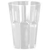 8OZ CLR OCTAGON TUMBLER 20PK