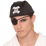 PIRATE EYE PATCH & EARRING