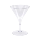 Mini Petite Martini Cup - 10 Count - Clear