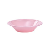 15 oz. Plastic Bowl - Pink - 50 Count