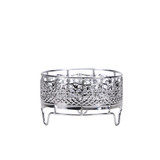 Elements Silver Decorative Container Holder