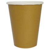 Solid Gold 9oz Hot/Cold Paper Cup 24 Ct.
