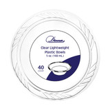 Dinner Collection Clear 5 Oz Bowls, 40pk