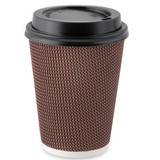 16oz Ripple Cups Brown Combo (10 Count)