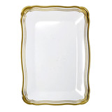 Aristocrat Rectangle Serving Trays 13x 9- 2pk (available in 2 colors)