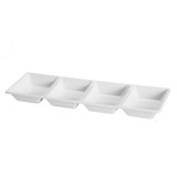 4 Section tray white (1 Count)