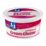 J&J Whipped Cream Cheese, 8 Oz