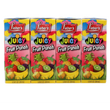 Lieber's Juicy Fruit Punch 4pk, 4 x 200 ml