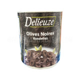 Delieuze Sliced Black Olives, 3050g