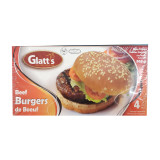 Glatt's Beef Burgers 4pk, 363g (Frozen)