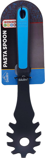 The Kosher Cook Blue Dairy Pasta Spoon