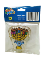 Izzy & Dizzy LED Menorah Window Gel