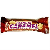 Shufra Peanuts Caramel + Nougat in Milk Chocolate Bar, 40g