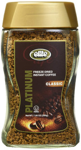 Elite Platinum Freeze Dried Instant Coffee, 7 Oz