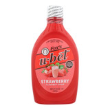 Fox's U-Bet Strawberry Syrup, 20 Oz