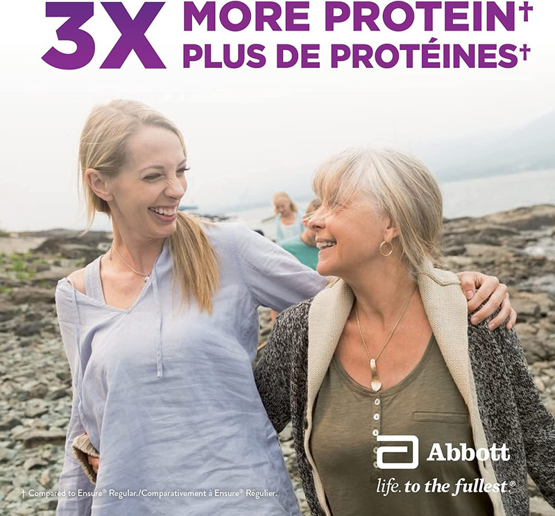 Ensure Protein Max 30 g Nutrition Shake Supplement, Vanilla Protein ...
