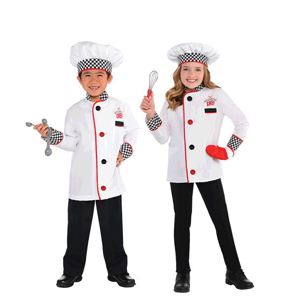 Chef Kids Costume Small (4-6 YRS 