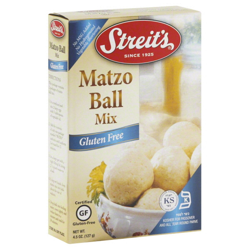 Streit's Gluten Free Matzo Ball Mix, 4.5 Oz Never Wash A Dish