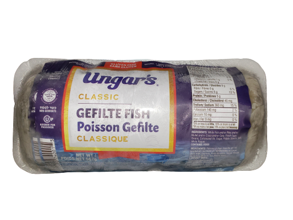 Ungar's Classic Gluten Free Gefilte Fish, 567g Never Wash A Dish