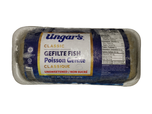 Ungar's Classic Unsweetened Gefilte Fish, 567g Never Wash A Dish