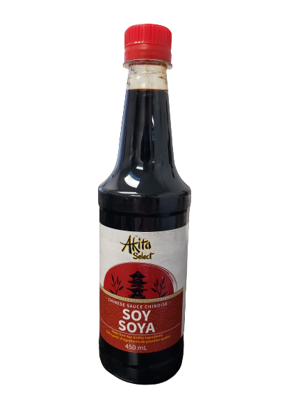 Akita Soya Sauce, 450ml Never Wash A Dish