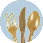 Gold Cutlery