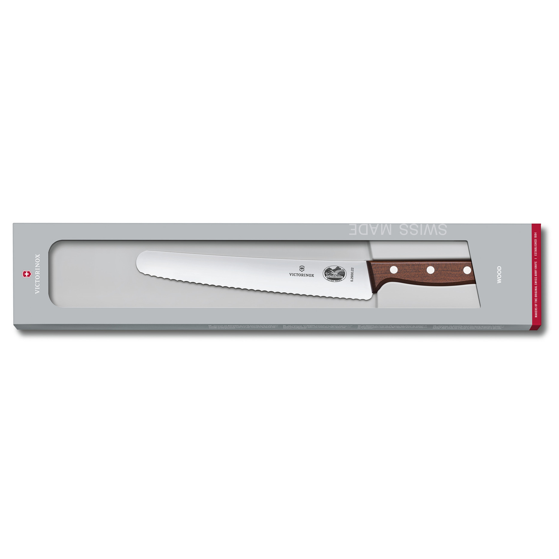Victorinox Wood Bread and Pastry 8.5-Inch Knife