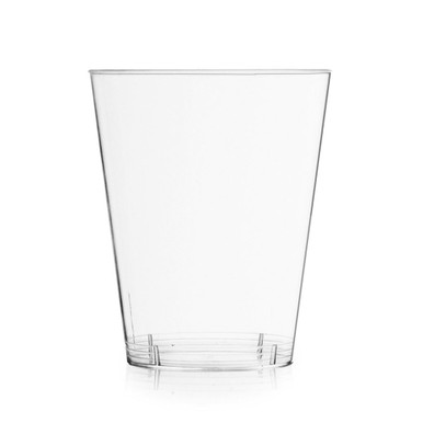 Silver Plastic Tumblers 10 Pack