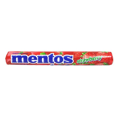 Mentos Raisin Mentos Chewy Mints Strawberry Flavour 1.32oz (37g) - Never Wash A Dish