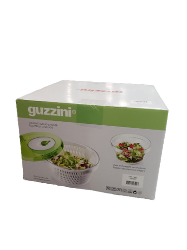 SPIN&STORE SALAD SPINNER WITH LID Ø26 'KITCHEN ACTIVE DESIGN' Guzzini, col.  Olive green