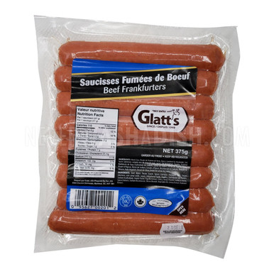 Kosher Mehadrin Spicy Hot Dogs - 375 g