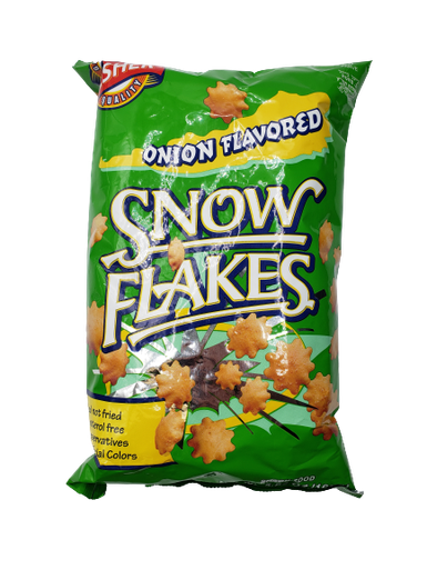 Gesher Onion Flavored Snow Flakes, 165g - Never Wash A Dish