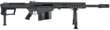 Barrett Firearms 20183, 50BMG, 20" Fluted, 10R, BLK, M107A1