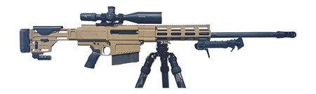 Luxus Arms, HM50MAX-50BMG, 50BMG, 10R, 29.25", FDE