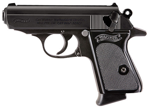 Walther PPK/S, 32 ACP, 7+1, 3.30" Barrel, DA/SA, Manual Safety