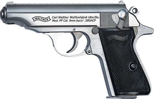 Walther PP, 380 ACP, 7+1, 3.90" Barrel, DA/SA Action