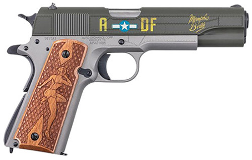 Auto-Ordnance GI 1911, 45 ACP, 7+1, 5" Barrel, Memphis Belle