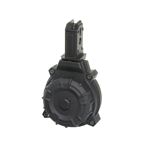 ProMag DRM-A22, CZ Scorpion Drum, 9mm Luger, 50 Capacity, Black Polymer