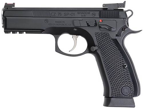 CZ Custom Shop 75 SP-01, Shadow, 9mm Luger, 17+1, 4.60"