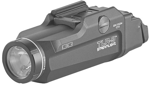 Streamlight TLR-9, TLR Series, Black, Rail Mounted Light, 1,000 Lumen